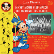 DBR-50 Walt Disney's Official Mickey Mouse Club Songs